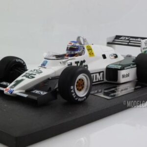 Williams Ford FW08C Keke Rosberg #1 Campeon Monaco 1983 1:18