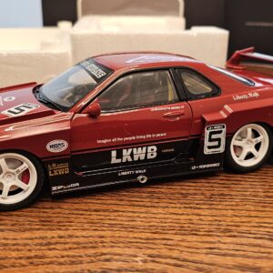 Nissan Skyline Super Silhouette rojo 1:18