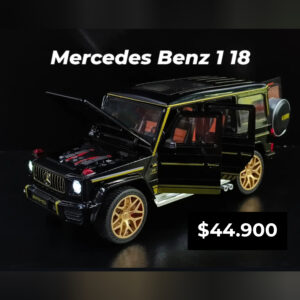 Mercedes Benz G63 1:18 Negro