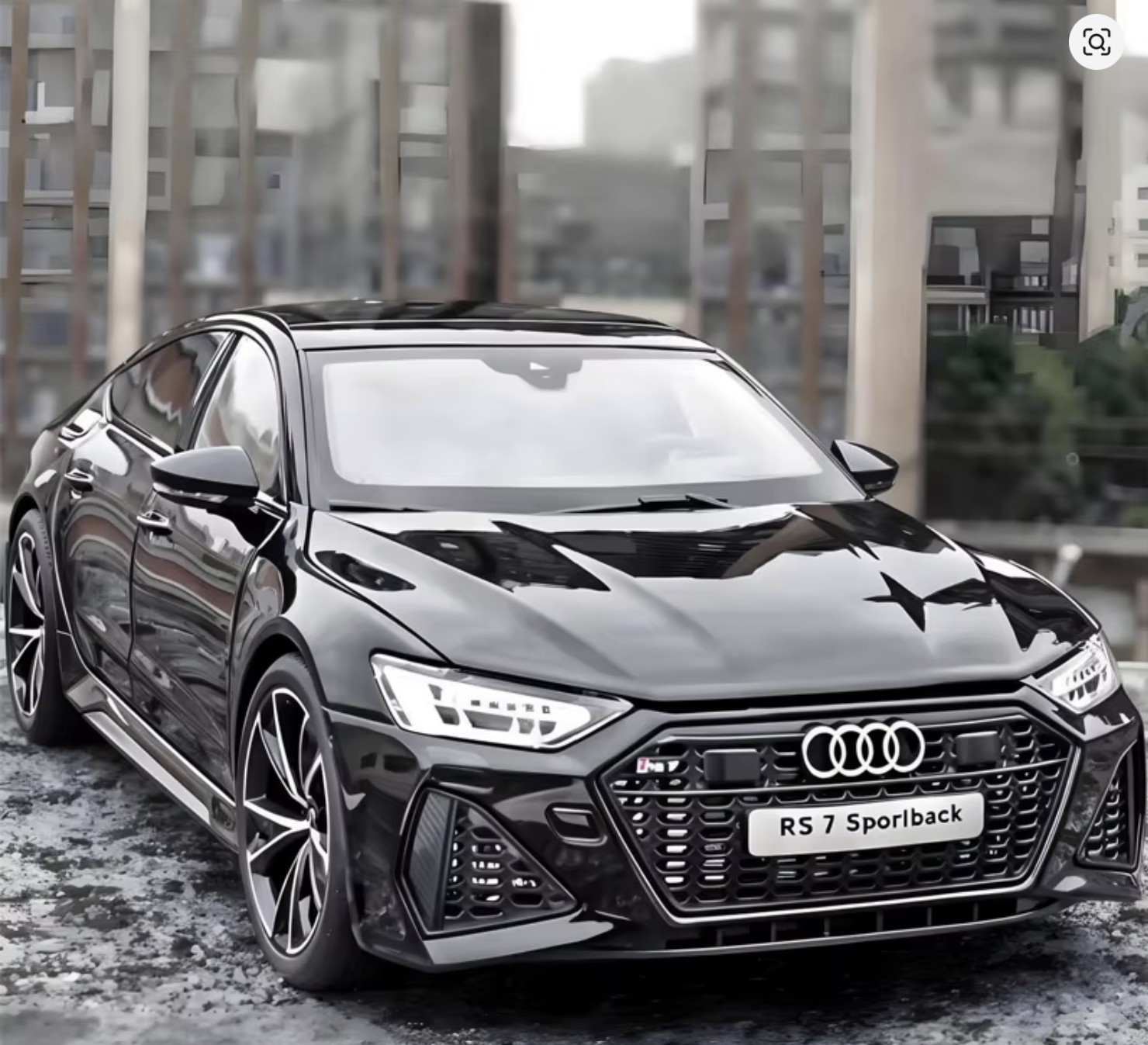 Audi RS7 Sportback 1:18 Negro