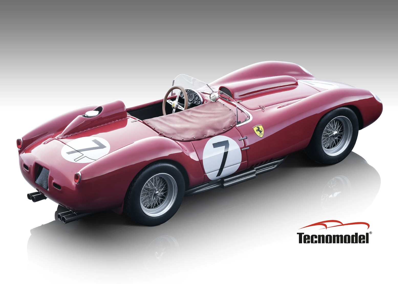 Ferrari 250 TR 58 Nurburgring 1000 kms car #7, 3rd Place Driver: O.Gendebien- W. Von Trips 1:18 - Imagen 2