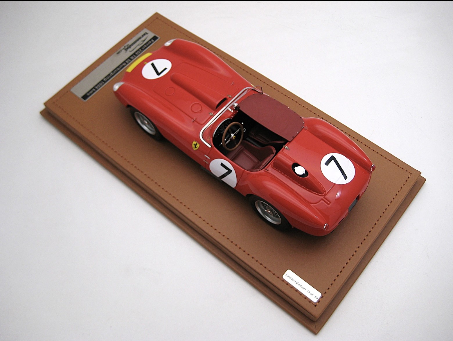 Ferrari 250 TR 58 Nurburgring 1000 kms car #7, 3rd Place Driver: O.Gendebien- W. Von Trips 1:18 - Imagen 9