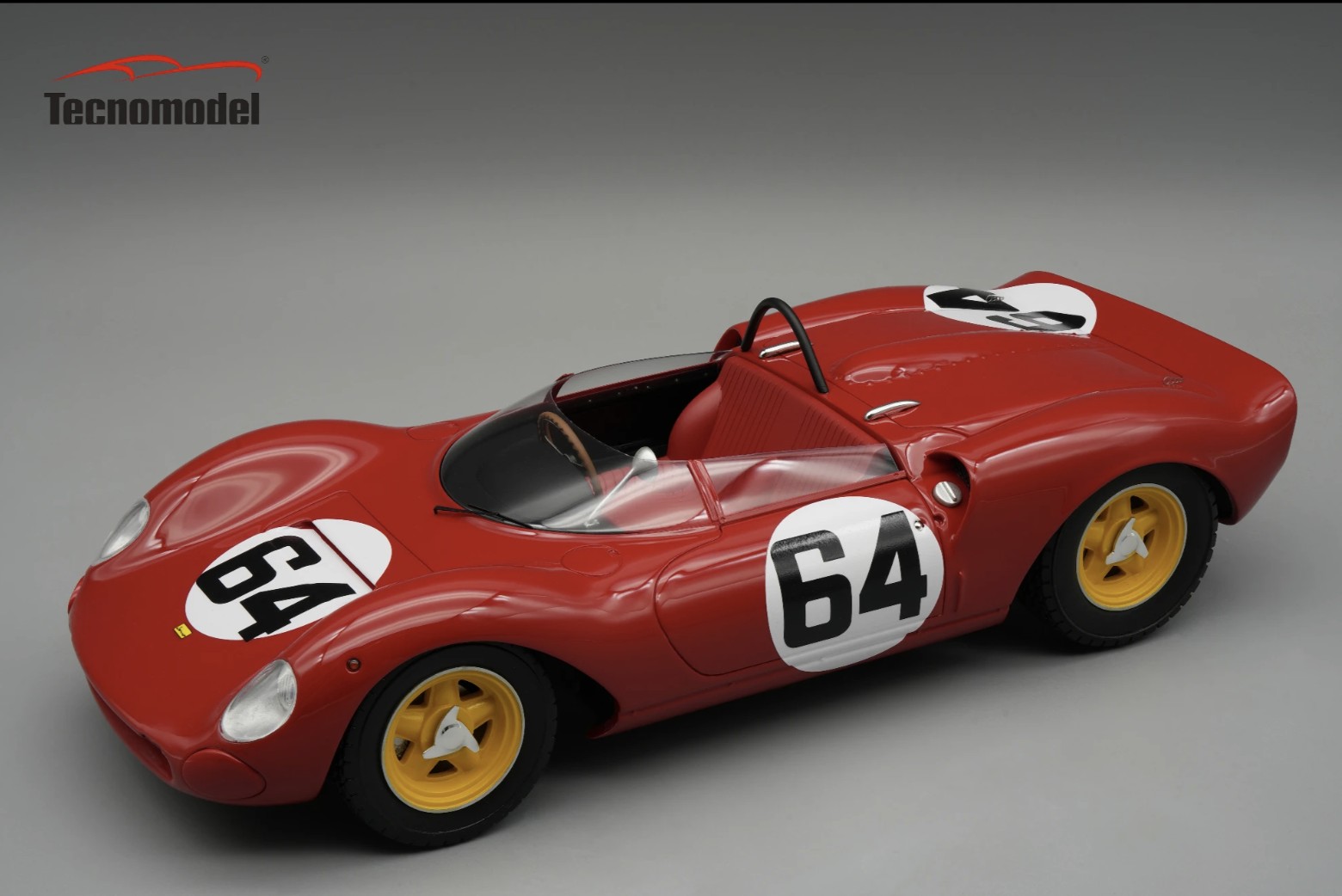 Ferrari 206 Dino SP Freiburg- Schauinsland 1965 Scuderia SEFAC car #64 Driver: L. Scarfiotti WINNER