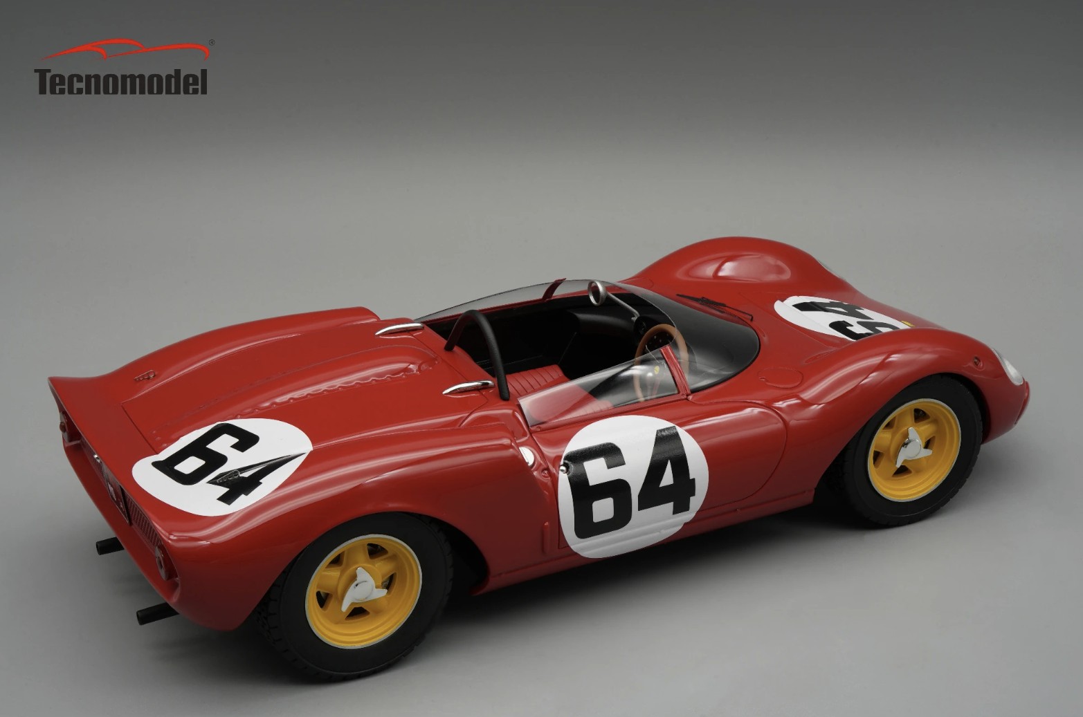 Ferrari 206 Dino SP Freiburg- Schauinsland 1965 Scuderia SEFAC car #64 Driver: L. Scarfiotti WINNER - Imagen 2