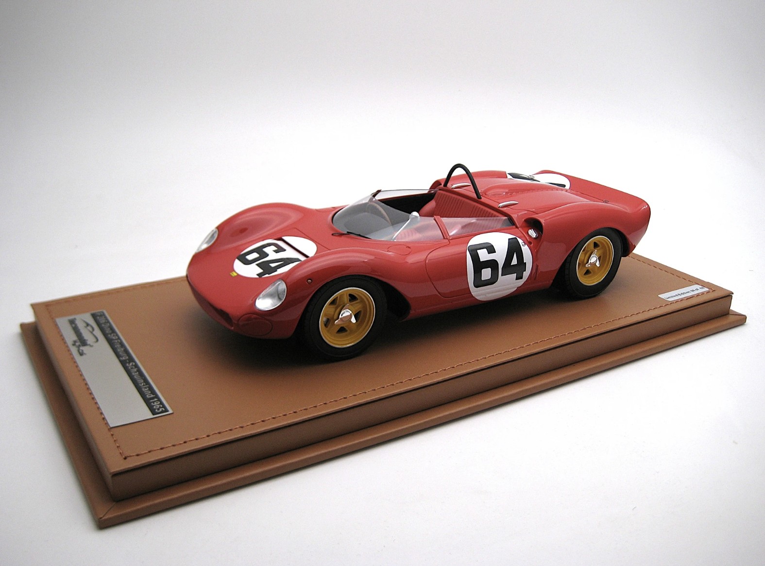 Ferrari 206 Dino SP Freiburg- Schauinsland 1965 Scuderia SEFAC car #64 Driver: L. Scarfiotti WINNER - Imagen 3