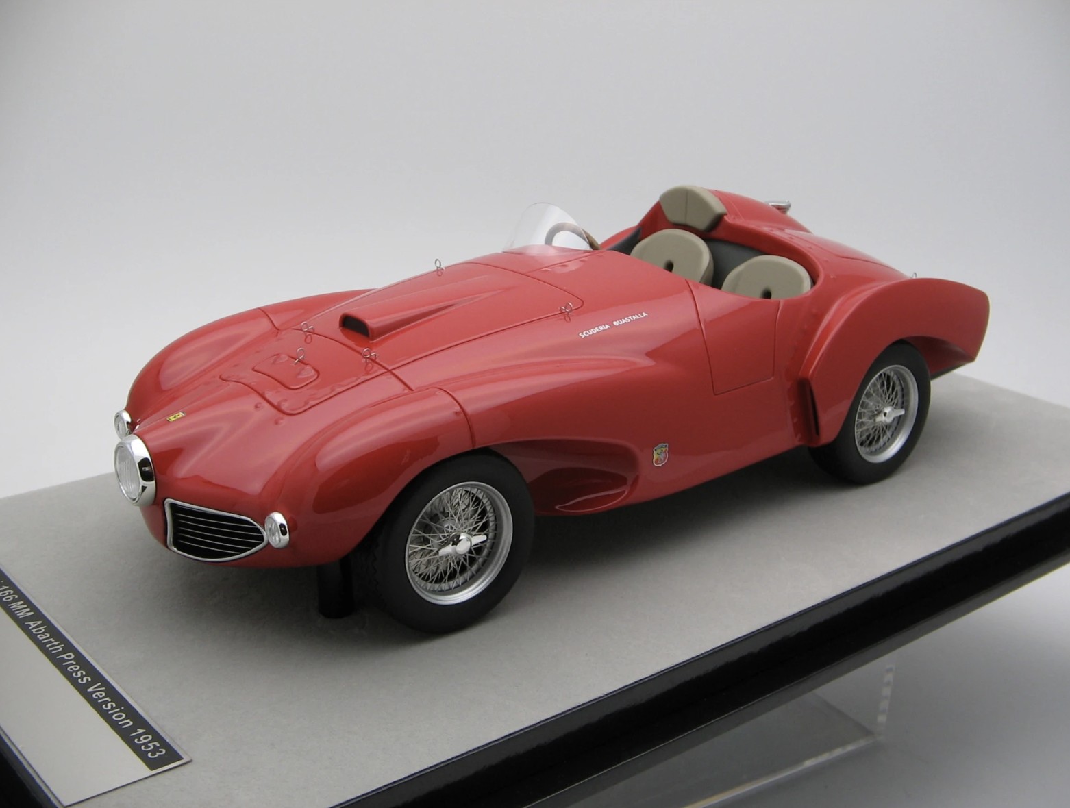 Ferrari 166 MM Abarth Gloss Red Press Version 1953 1:18 - Imagen 3