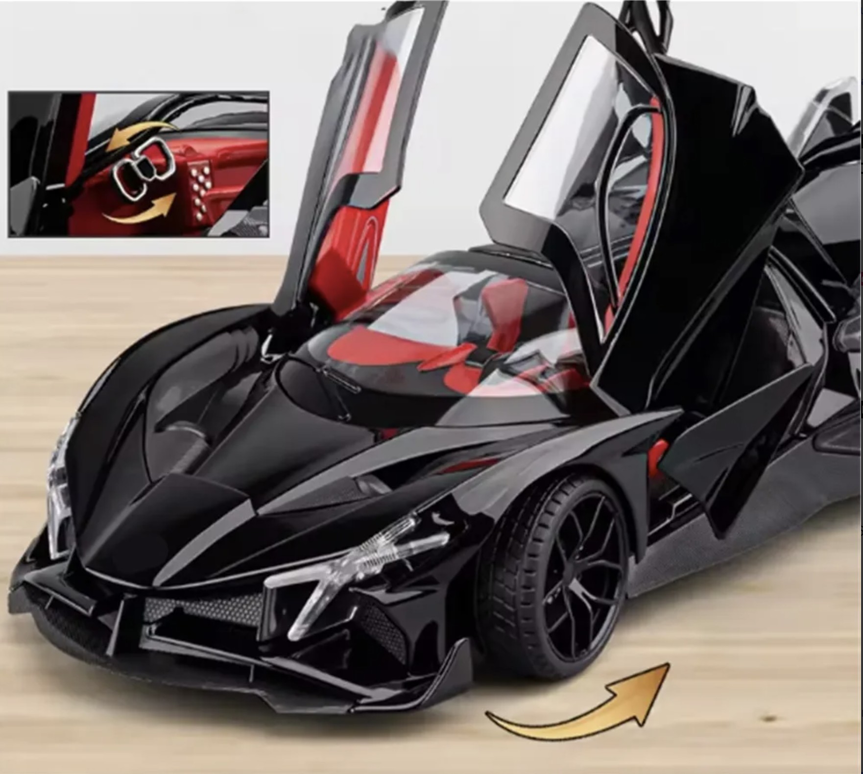 Apollo EVO Negro 1:18 - Imagen 3