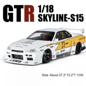 Nissan Skyline Super Silhouette blanco 1:18